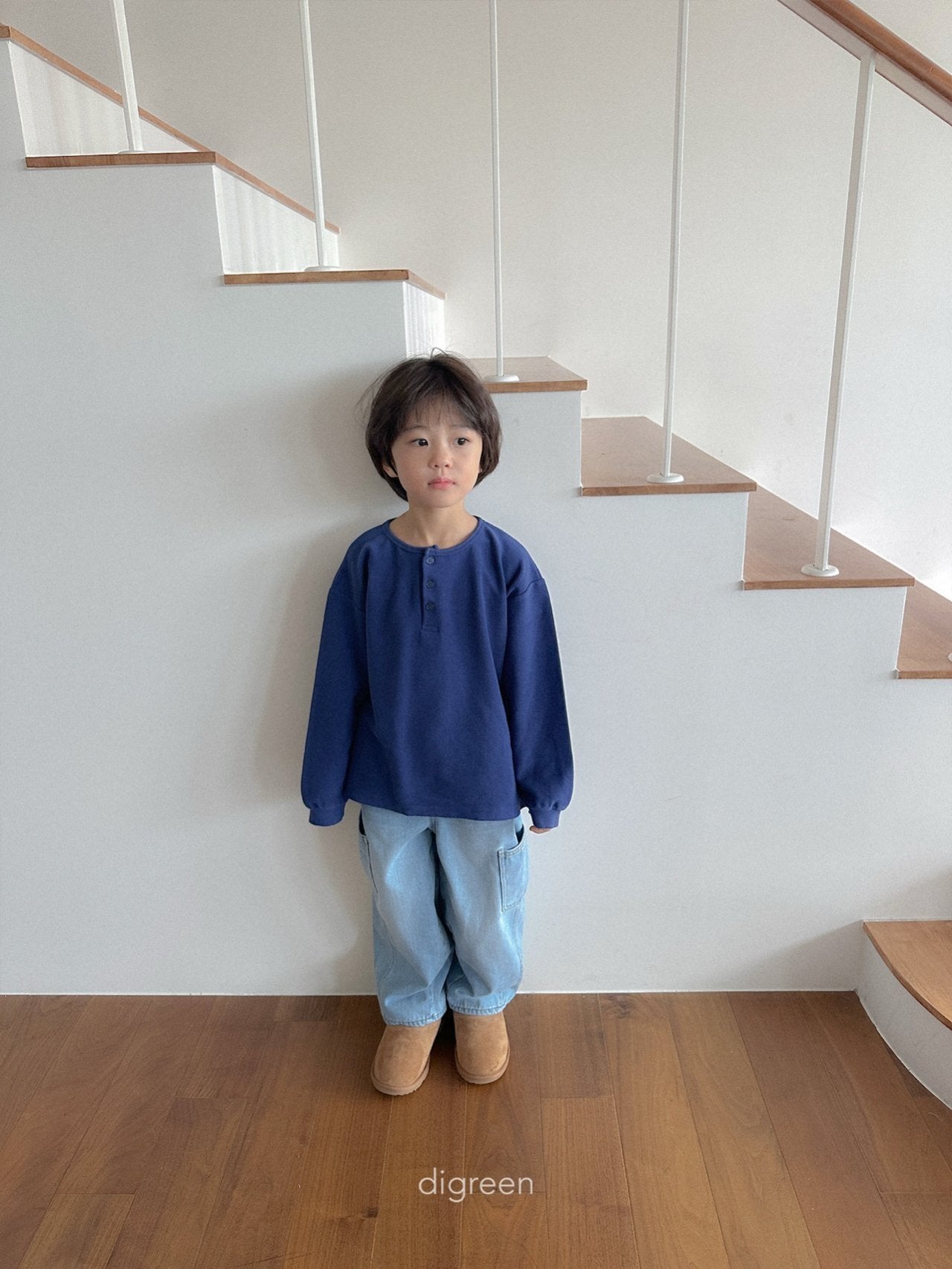 【予約】Button T /  digreen(S-XXL) )