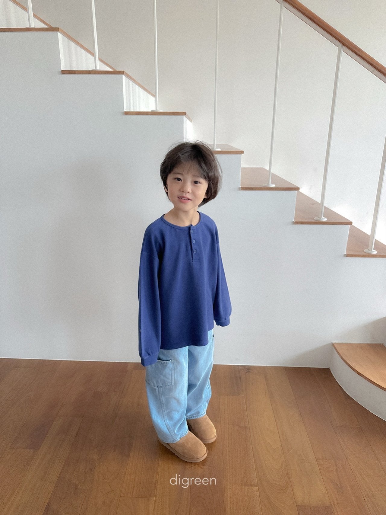 【予約】Button T /  digreen(S-XXL) )