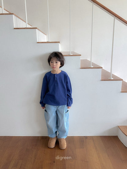 【予約】Button T /  digreen(S-XXL) )