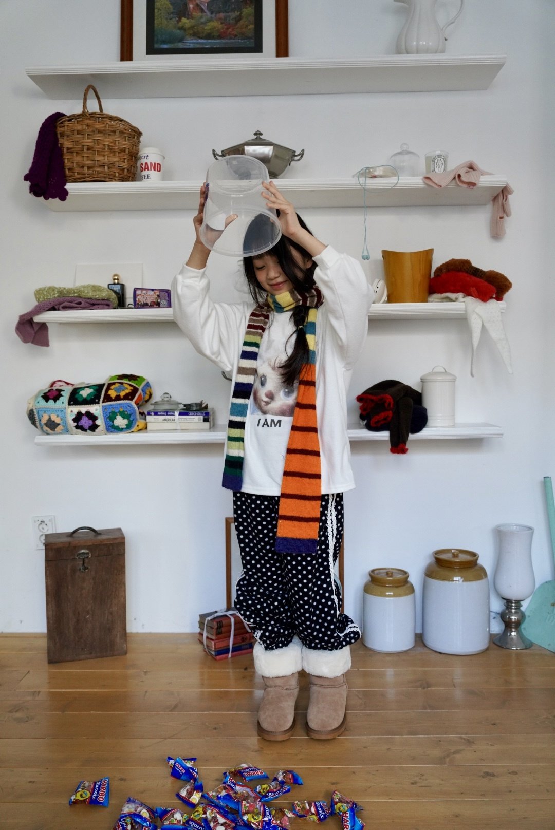 【予約】dot pants / ramijini (S-JM)