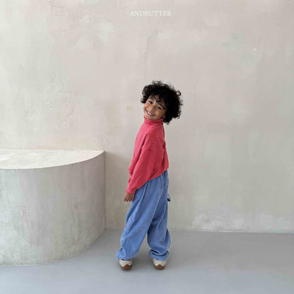 【予約】Love Ring Corduroy Pants  /  andbutter (S-JM)