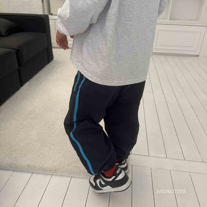 【予約】ダブルラインパンツ / andbutter(S-JM)투라인 절개