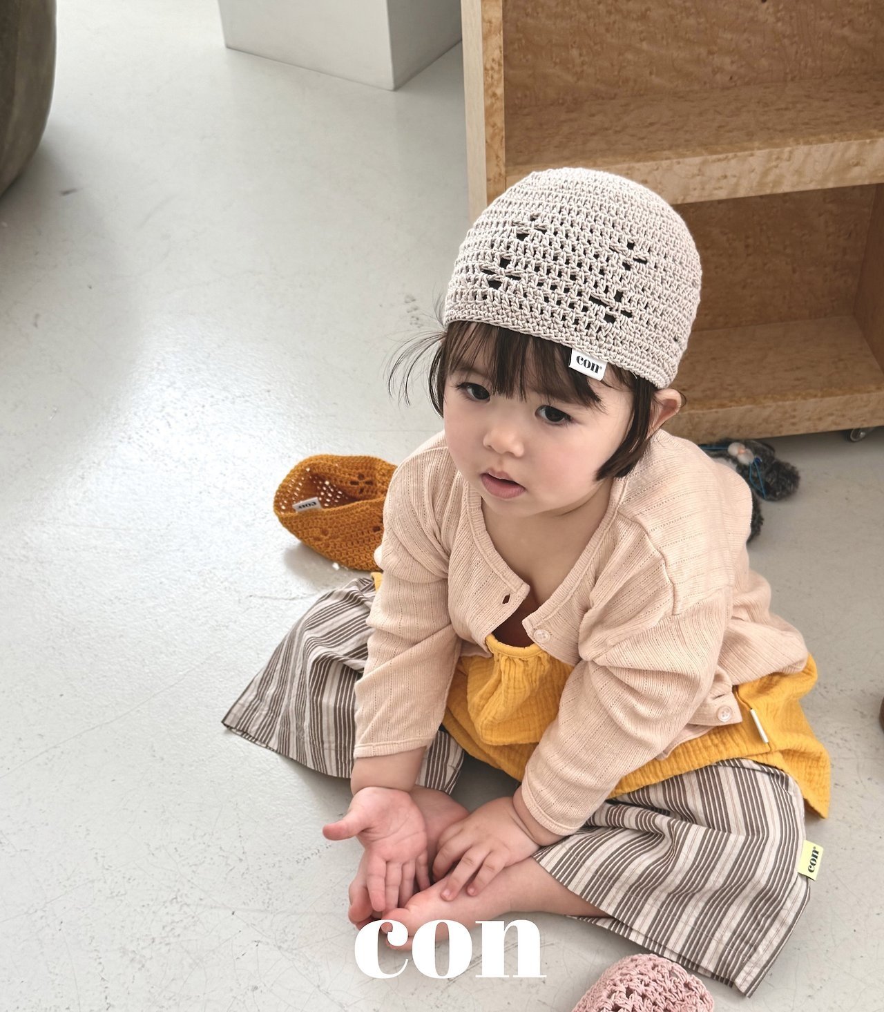 【予約】neutral cardigan / con