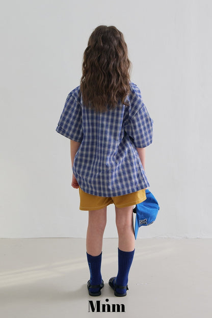 【予約】check shirt / minimal