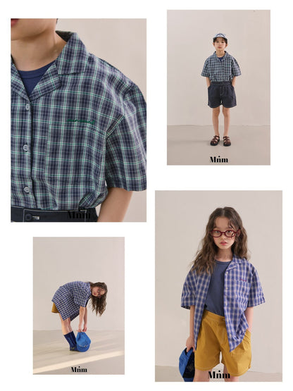 【予約】check shirt / minimal