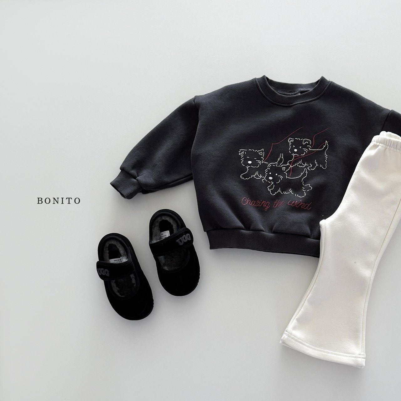 【予約】boots cut leggings /  bonito (12m-JM)