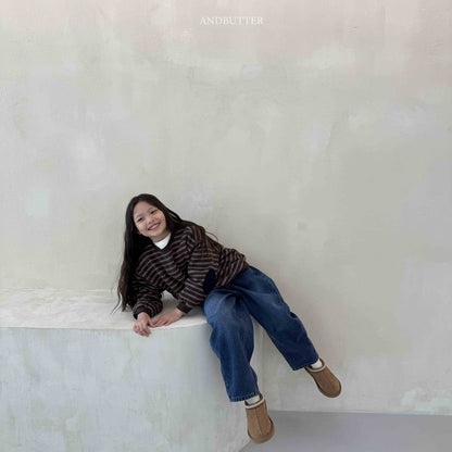 【予約】Modern Curved Denim  /  andbutter (S-JM)