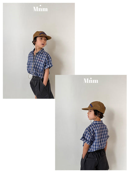【予約】check shirt / minimal