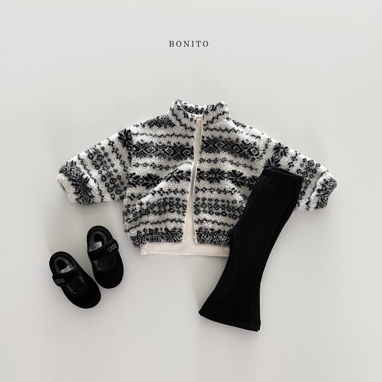 【予約】boots cut leggings /  bonito (12m-JM)