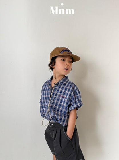 【予約】check shirt / minimal