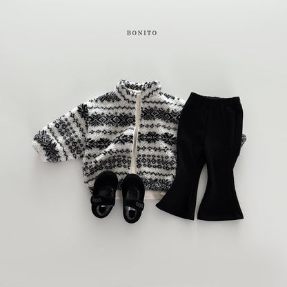 【予約】boots cut leggings /  bonito (12m-JM)