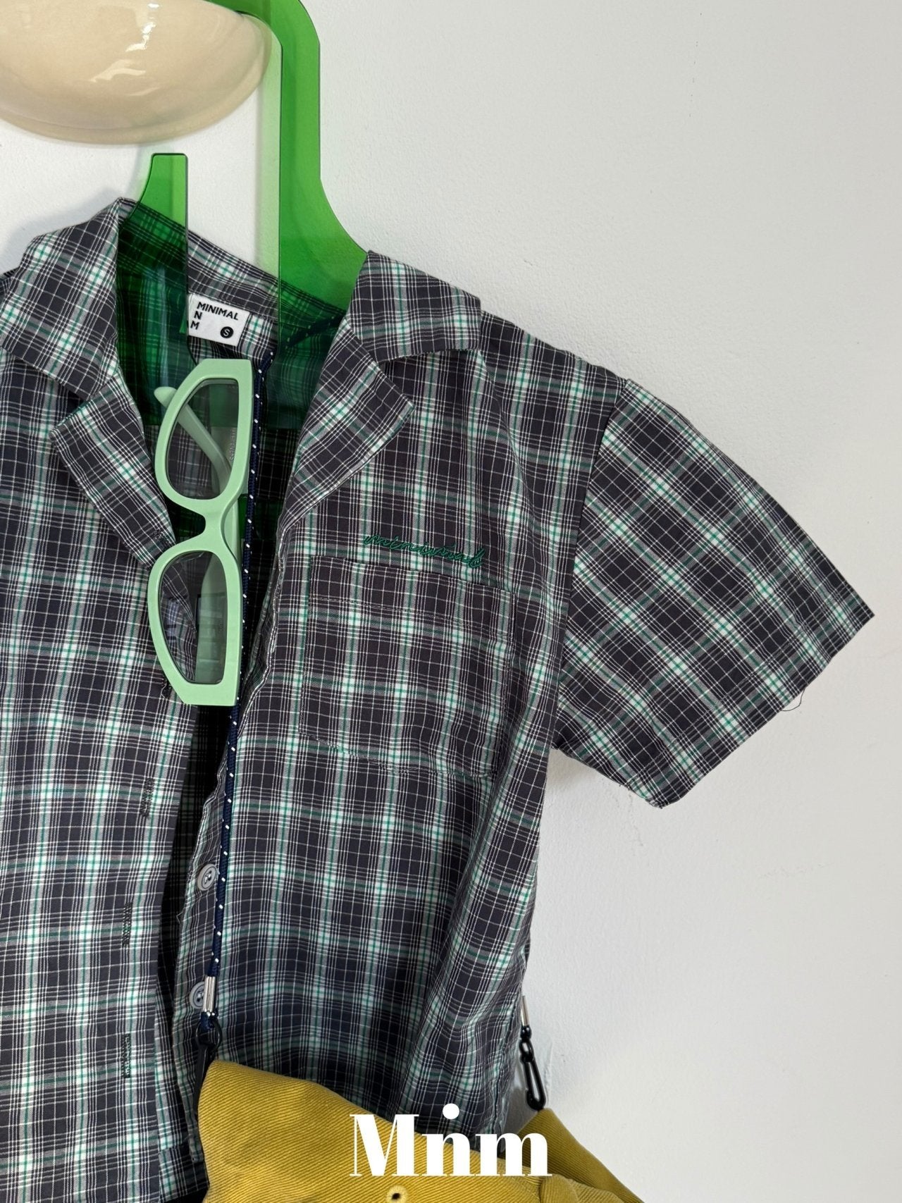 【予約】check shirt / minimal