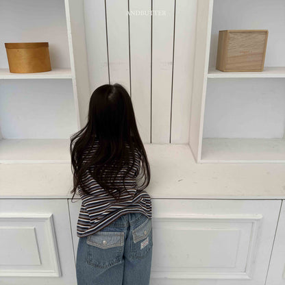 【予約】フラップデニム / andbutter(S-JM)플랩