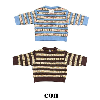 【予約】Nordic sweater /  con