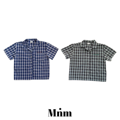 【予約】check shirt / minimal