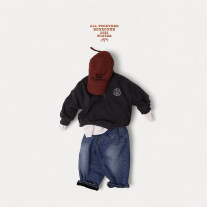 【予約】bio fleece half zipup / boneoune (XS-JL)