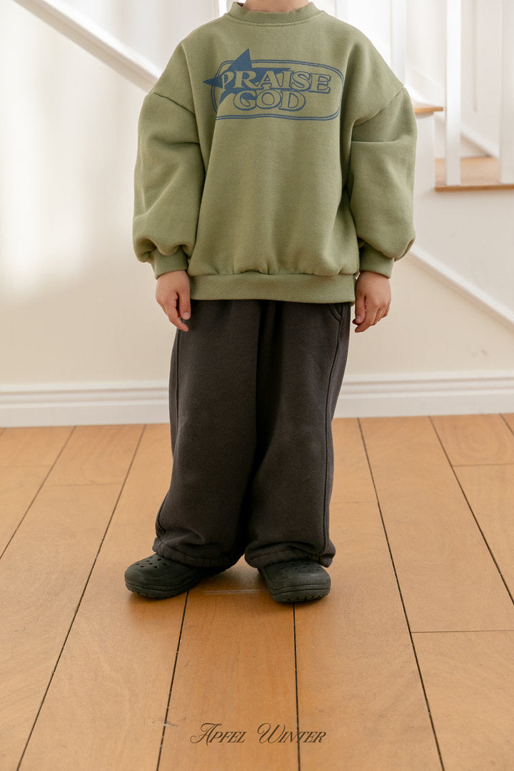 【予約】milk jogger pants  / apfel (S-JL)