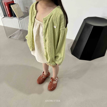 【予約】Light cardigan / andbutter(S-JM)