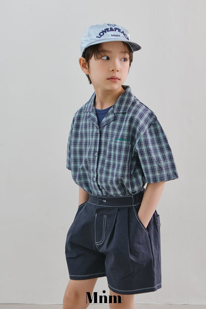 【予約】check shirt / minimal