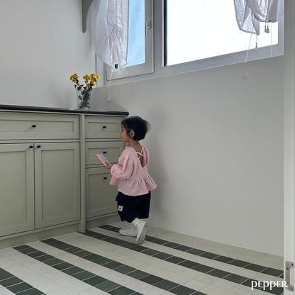 【予約】バミューダパンツ / pepper (XS-XL)버뮤다건빵