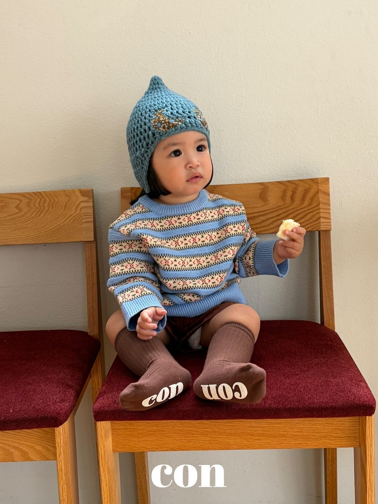 【予約】Nordic sweater /  con