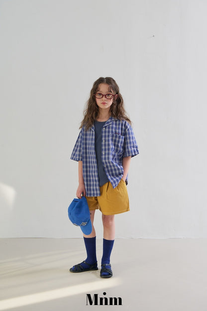 【予約】check shirt / minimal