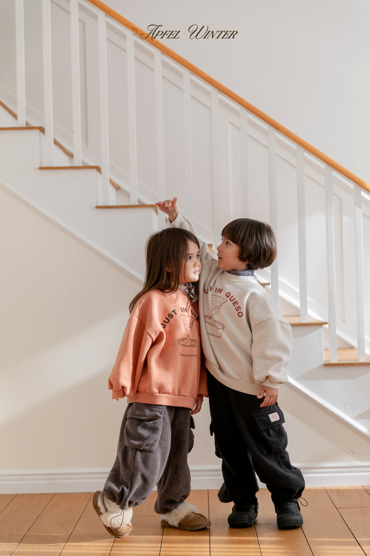 【予約】poson cargo pants  / apfel (S-JL)뽀송카고