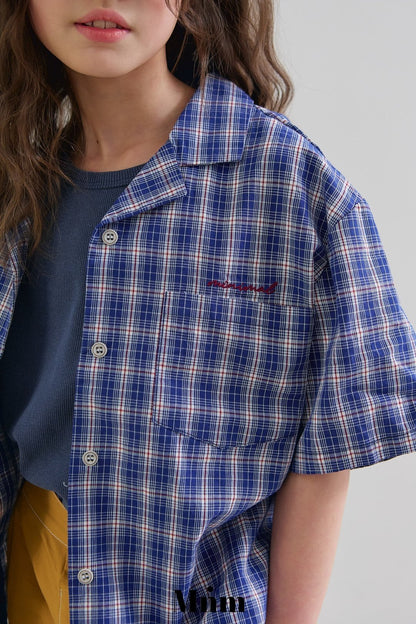 【予約】check shirt / minimal