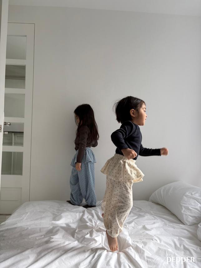 【予約】ドットカンカンジョガー / pepper (XS-XL)