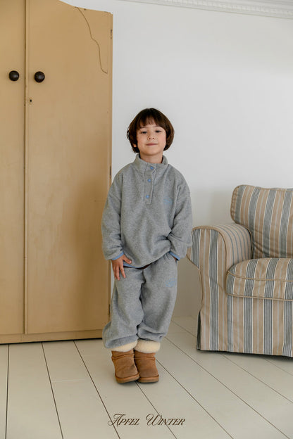 【予約】soft fleece anorak / apfel (S-JL) 달콤솜