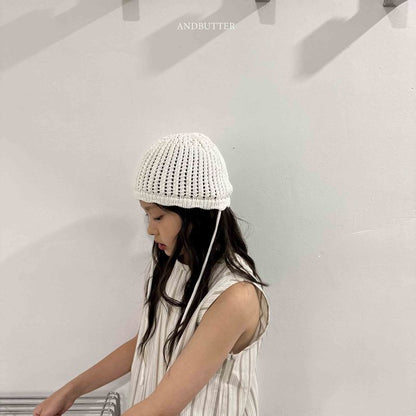 【予約】Croche Color beanie  / andbutter