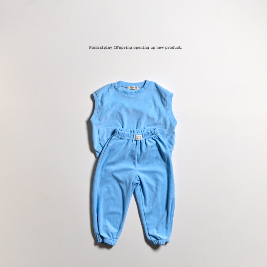 【予約】テリージョガーパンツ / normalplay (12M-JM) 두자루