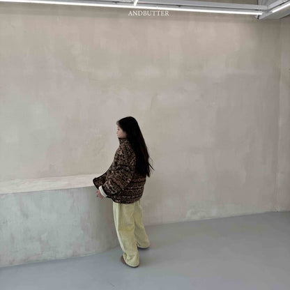 【予約】Puffy Corduroy Pants  /  andbutter (S-JM)