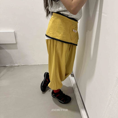 【予約】Apron pants  / andbutter(S-JM)