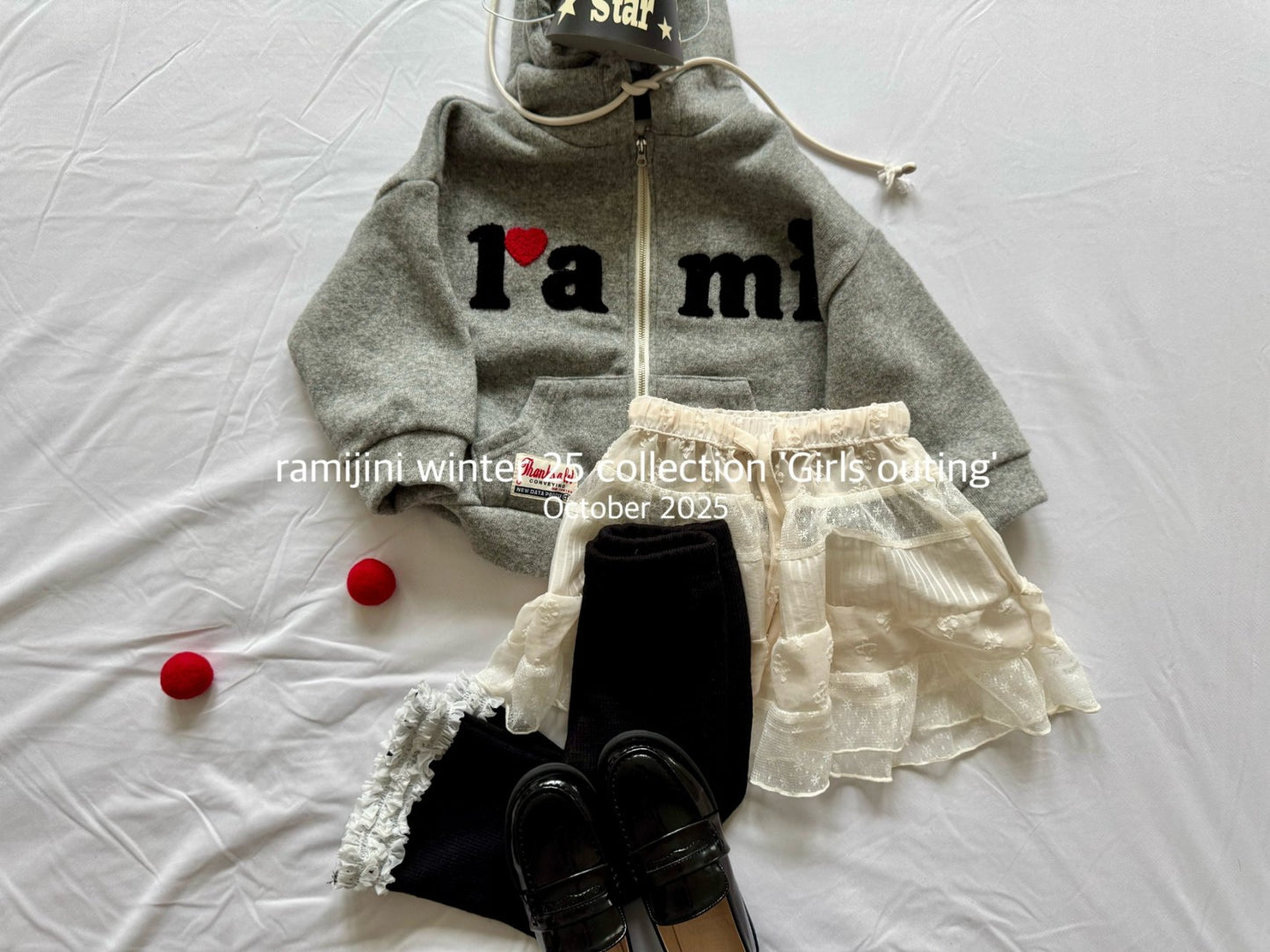 【予約】rumi skirt  / ramijini (S-JM)