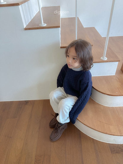 【予約】Bebe Twist knit  /  digreen(S-XXL)