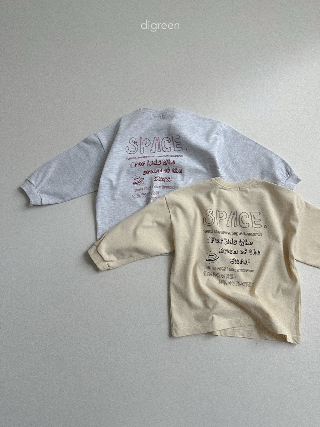 【予約】Space Tee  /  digreen(S-XXL)