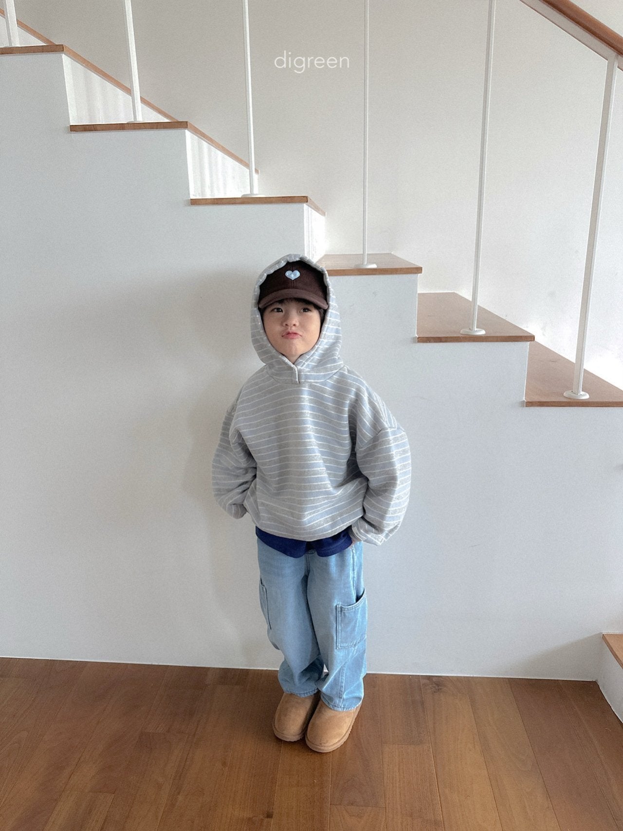 【予約】Snap Hoodie  /  digreen(S-XXL)