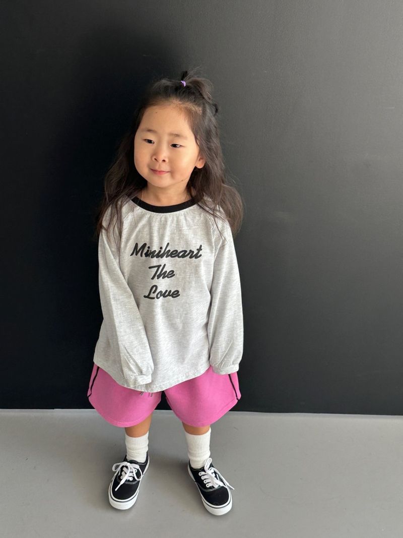 【予約】ミニハートTシャツ / FOOV (S-JM)