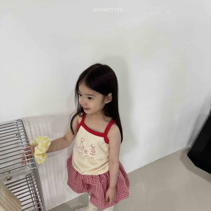 【予約】Saturday sleeveless / andbutter(S-JM)세러데이