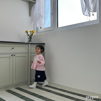 【予約】バミューダパンツ / pepper (XS-XL)버뮤다건빵