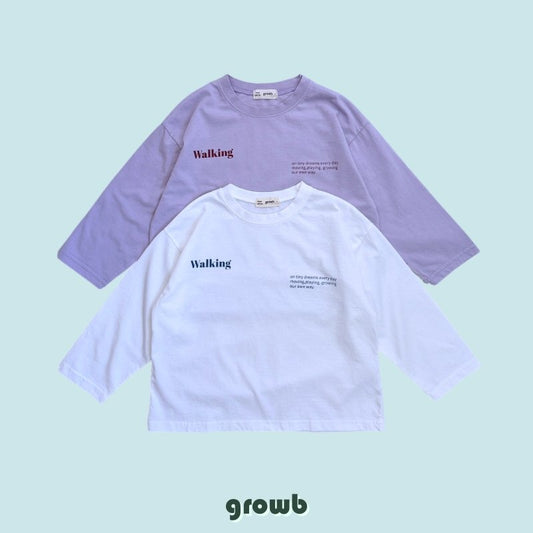 【予約】ウォーキングTシャツ / growb (S-JL)