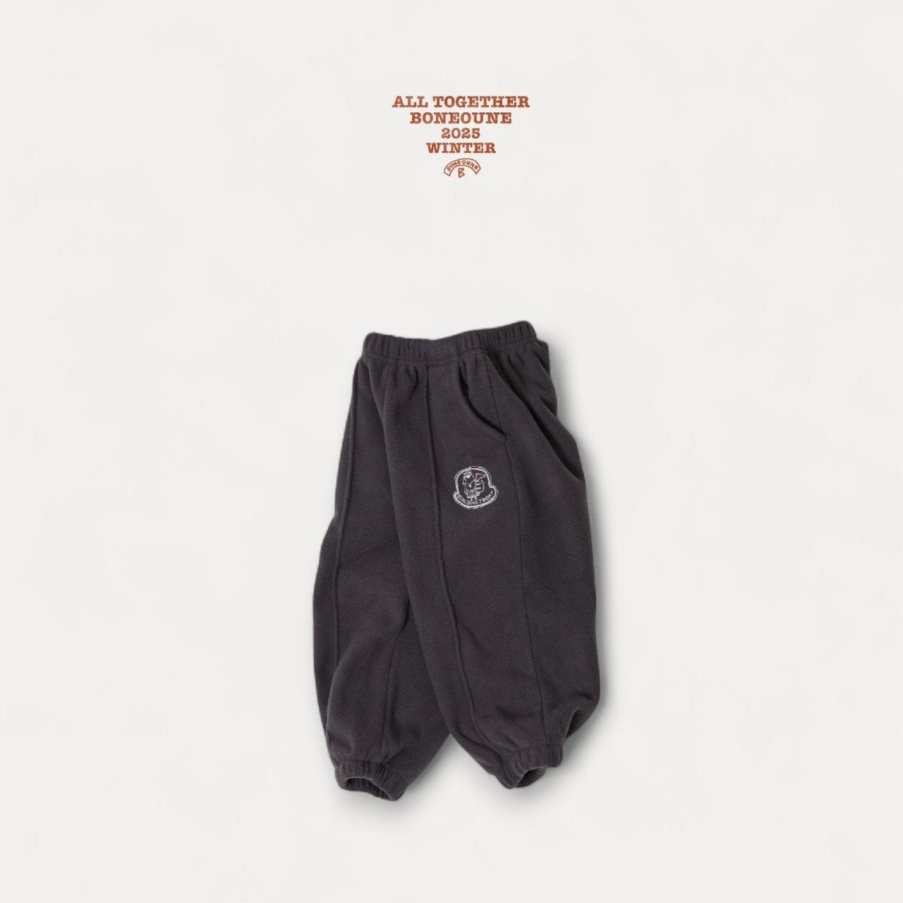 【予約】bio fleece jogger pt / boneoune (XS-JL)