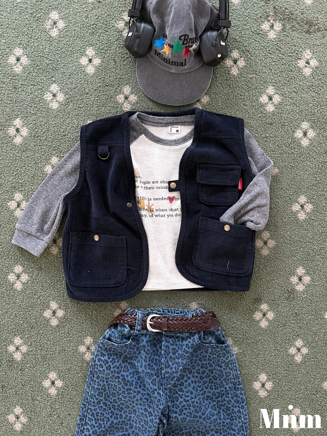 【予約】multi pocket vest / minimal (S-JM）