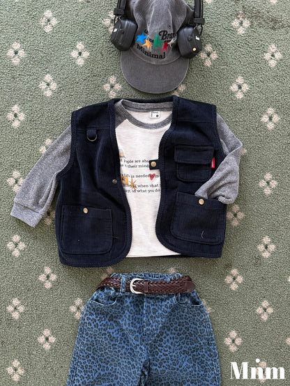 【予約】multi pocket vest / minimal (S-JM）