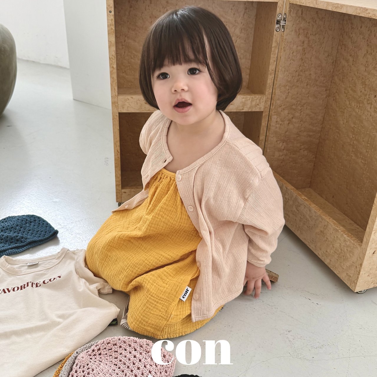 【予約】little one-piece / con