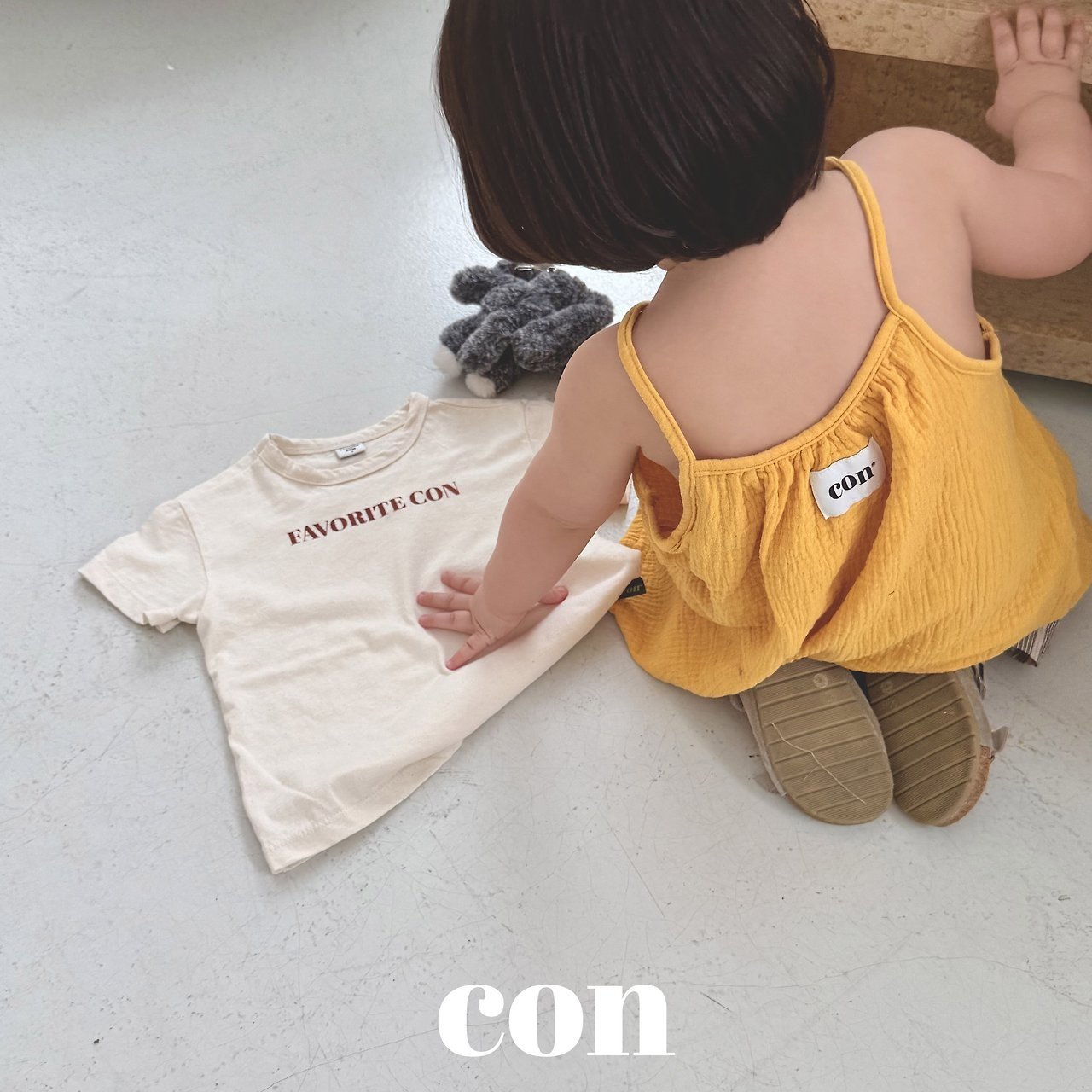 【予約】little one-piece / con