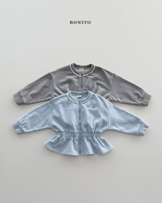 【予約】シャーリングジップアップ / bonito (12M-JM)
