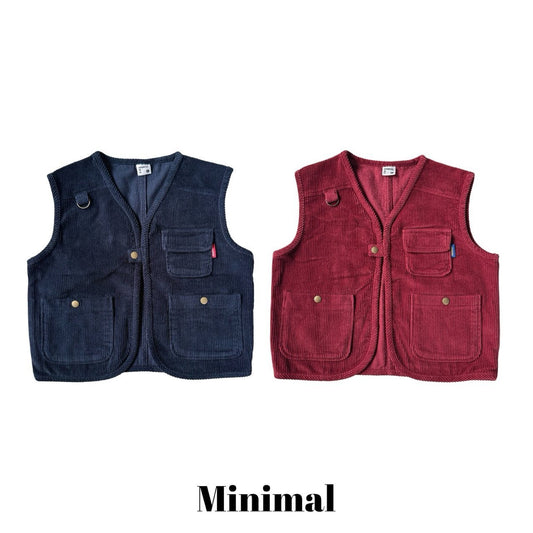 【予約】multi pocket vest / minimal (S-JM）