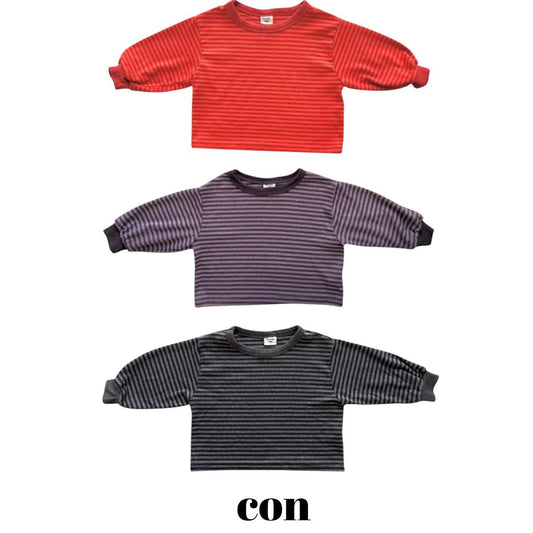 【予約】stripe T /  con칙촉 스트라이프